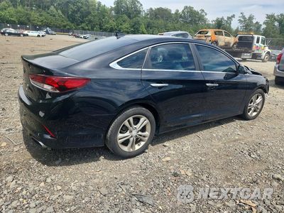 Trzecie zdjęcie samochodu z tyłu: 2018 HYUNDAI SONATA SEL VIN:5NPE34AF2JH604161 - miniatura