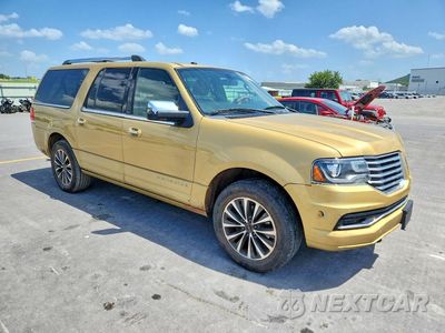 Czwarte zdjęcie samochodu z boku: 2016 LINCOLN NAVIGATOR L SELECT VIN:5LMJJ3JT4GEL06412 - miniatura