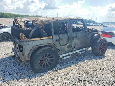 Trzecie zdjęcie samochodu z tyłu: 2021 JEEP WRANGLER UNLIMITED SPORT VIN:1C4HJXDNXMW761944 - miniatura