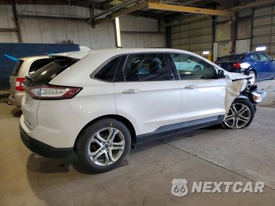 Trzecie zdjęcie samochodu z tyłu: 2015 FORD EDGE TITANIUM VIN:2FMTK4K85FBB59309 - miniatura