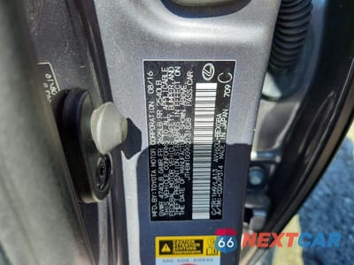 Zdjęcie 12 z 12 samochodu: 2016 LEXUS ES 300H VIN:JTHBW1GG9G2131828 - miniatura