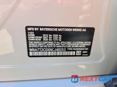 Zdjęcie 12 z 12 samochodu: 2022 BMW 740 I VIN:WBA7T2C0XNCJ48253 - miniatura