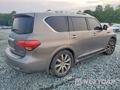 Trzecie zdjęcie samochodu z tyłu: 2014 INFINITI QX80 BASE VIN:JN8AZ2NE5E9069154 - miniatura