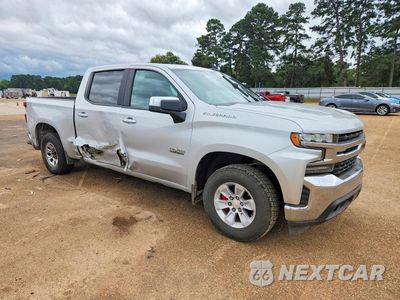 Czwarte zdjęcie samochodu z boku: 2019 CHEVROLET SILVERADO C1500 LT VIN:1GCPWCEK1KZ191189 - miniatura