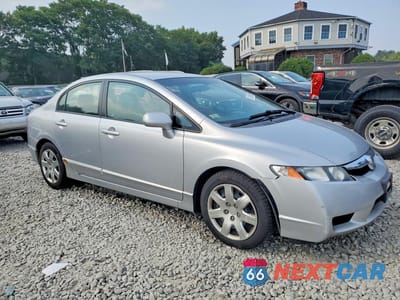 Czwarte zdjęcie samochodu z boku: 2009 HONDA CIVIC LX VIN:2HGFA16559H344109 - miniatura