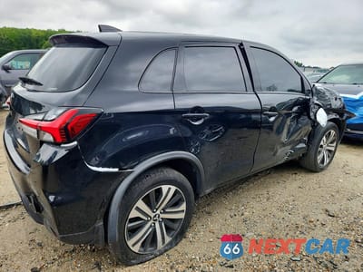 Trzecie zdjęcie samochodu z tyłu: 2024 MITSUBISHI OUTLANDER SPORT S/SE VIN:JA4ARUAU7RU018045 - miniatura