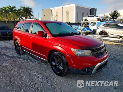 Czwarte zdjęcie samochodu z boku: 2018 DODGE JOURNEY CROSSROAD VIN:3C4PDCGBXJT252063 - miniatura
