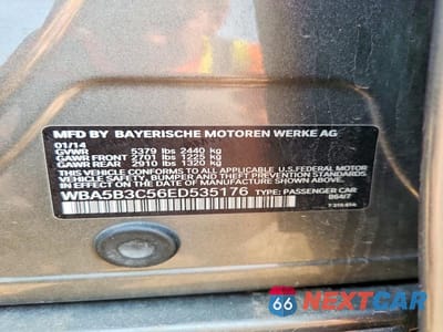 Zdjęcie 12 z 12 samochodu: 2014 BMW 535 XI VIN:WBA5B3C56ED535176 - miniatura