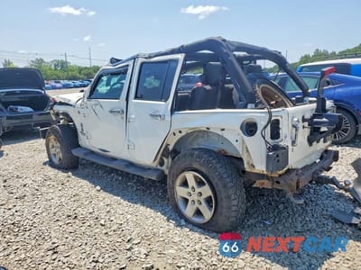 Drugie zdjęcie samochodu z przodu: 2010 JEEP WRANGLER UNLIMITED SPORT VIN:1J4BA3H11AL159396 - miniatura