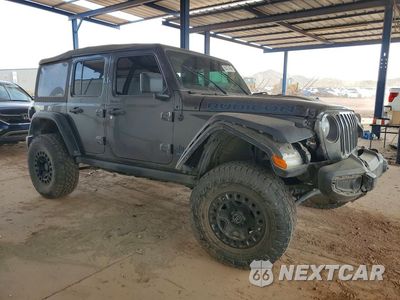 Czwarte zdjęcie samochodu z boku: 2022 JEEP WRANGLER UNLIMITED RUBICON 4XE VIN:1C4JJXR63NW266778 - miniatura
