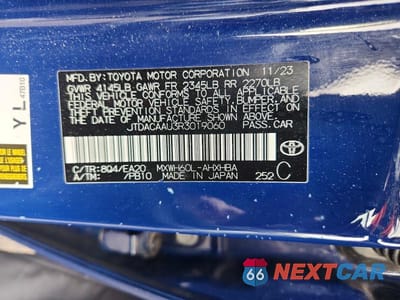 Zdjęcie 12 z 12 samochodu: 2024 TOYOTA PRIUS LIMITED VIN:JTDACAAU3R3019060 - miniatura