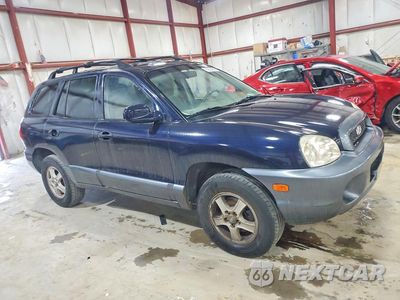 Czwarte zdjęcie samochodu z boku: 2004 HYUNDAI SANTA FE GLS VIN:KM8SC13D44U784987 - miniatura