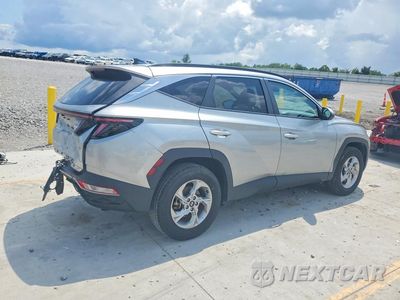 Trzecie zdjęcie samochodu z tyłu: 2023 HYUNDAI TUCSON SEL VIN:5NMJBCAEXPH271233 - miniatura