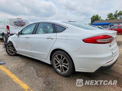 Drugie zdjęcie samochodu z przodu: 2019 FORD FUSION SEL VIN:3FA6P0CD2KR150673 - miniatura