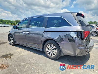 Drugie zdjęcie samochodu z przodu: 2016 HONDA ODYSSEY EXL VIN:5FNRL5H67GB074287 - miniatura