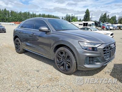 Czwarte zdjęcie samochodu z boku: 2019 AUDI Q8 PRESTIGE VIN:WA1CVAF16KD012146 - miniatura