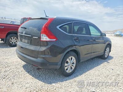 Trzecie zdjęcie samochodu z tyłu: 2013 HONDA CR-V EXL VIN:5J6RM4H76DL073974 - miniatura