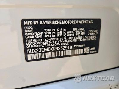 Zdjęcie 14 z 14 samochodu: 2024 BMW X7 XDRIVE40I VIN:5UX23EM0XR9S52918 - miniatura