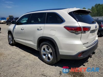 Drugie zdjęcie samochodu z przodu: 2015 TOYOTA HIGHLANDER HYBRID LIMITED VIN:5TDDCRFH3FS011901 - miniatura