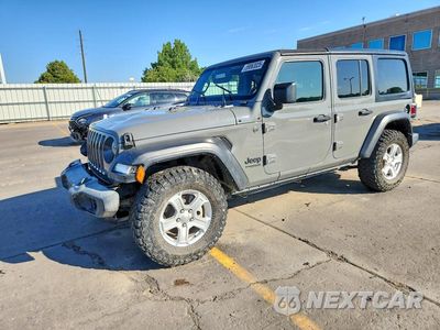 2022 JEEP WRANGLER UNLIMITED SPORT 1C4HJXDNXNW184396 - główne zdjęcie licytacji z USA - miniatura