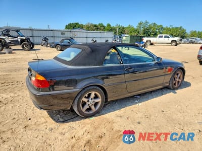 Trzecie zdjęcie samochodu z tyłu: 2003 BMW 325 CI VIN:WBABS33473PG91350 - miniatura