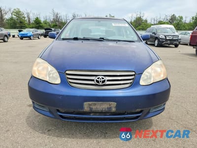 Piąte zdjęcie samochodu w środku: 2003 TOYOTA COROLLA LE VIN:2T1BR38E53C137641 - miniatura