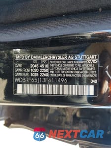 Zdjęcie 12 z 12 samochodu: 2003 MERCEDES-BENZ C 32 AMG KOMPRESSOR VIN:WDBRF65J13F411496 - miniatura