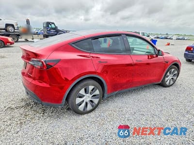 Trzecie zdjęcie samochodu z tyłu: 2022 TESLA MODEL Y VIN:7SAYGDEE5NA003933 - miniatura