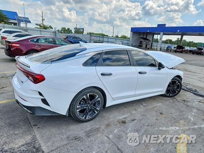 Trzecie zdjęcie samochodu z tyłu: 2022 KIA K5 GT LINE VIN:5XXG64J28NG103953 - miniatura