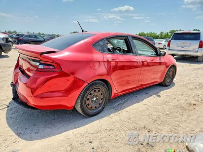 Trzecie zdjęcie samochodu z tyłu: 2016 DODGE DART SE VIN:1C3CDFAA0GD682283 - miniatura