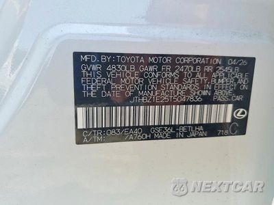 Zdjęcie 13 z 13 samochodu: 2026 LEXUS IS 350 F SPORT DESIGN VIN:JTHBZ1E25T5047836 - miniatura