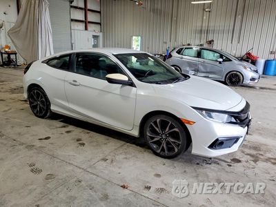 Czwarte zdjęcie samochodu z boku: 2019 HONDA CIVIC SPORT VIN:2HGFC4A89KH309589 - miniatura