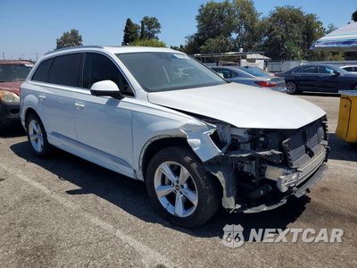 Czwarte zdjęcie samochodu z boku: 2022 AUDI Q7 PREMIUM VIN:WA1AJBF75ND012138 - miniatura