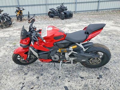 Trzecie zdjęcie samochodu z tyłu: 2022 DUCATI STREETFIGHTER V2 VIN:ZDMFAKYW7NB001738 - miniatura