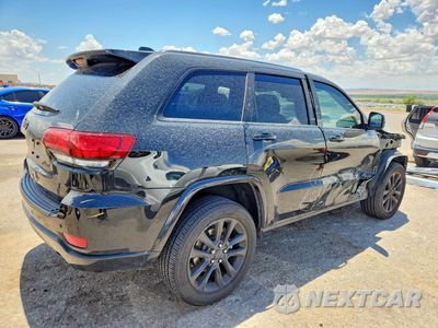 Trzecie zdjęcie samochodu z tyłu: 2021 JEEP GRAND CHEROKEE LAREDO VIN:1C4RJFAG7MC759851 - miniatura