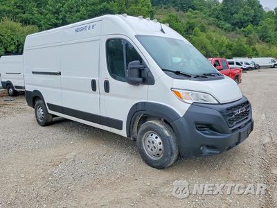 Czwarte zdjęcie samochodu z boku: 2023 RAM PROMASTER 2500 CARGO VIN:3C6LRVDG9PE598640 - miniatura