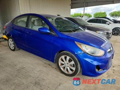 Czwarte zdjęcie samochodu z boku: 2012 HYUNDAI ACCENT GLS VIN:KMHCU4AE0CU064924 - miniatura