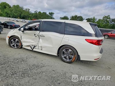 Drugie zdjęcie samochodu z przodu: 2018 HONDA ODYSSEY TOURING VIN:5FNRL6H87JB019448 - miniatura