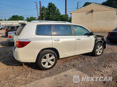 Trzecie zdjęcie samochodu z tyłu: 2008 TOYOTA HIGHLANDER LIMITED VIN:JTEDS42A082020379 - miniatura