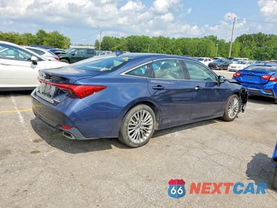 Trzecie zdjęcie samochodu z tyłu: 2020 TOYOTA AVALON LIMITED VIN:4T1DZ1FB1LU042319 - miniatura