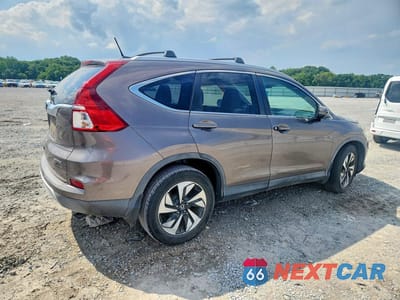 Trzecie zdjęcie samochodu z tyłu: 2016 HONDA CR-V TOURING VIN:5J6RM3H9XGL016810 - miniatura