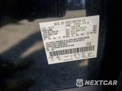 Zdjęcie 14 z 14 samochodu: 2013 FORD EXPLORER LIMITED VIN:1FM5K8F83DGC81926 - miniatura