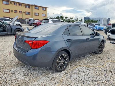Trzecie zdjęcie samochodu z tyłu: 2018 TOYOTA COROLLA SE VIN:5YFBURHE2JP845098 - miniatura