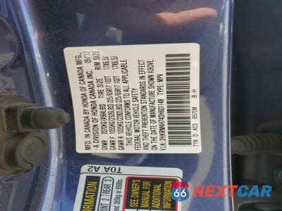 Zdjęcie 13 z 13 samochodu: 2013 HONDA CR-V EXL VIN:2HKRM4H74DH601148 - miniatura