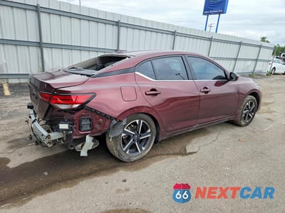 Trzecie zdjęcie samochodu z tyłu: 2025 NISSAN SENTRA SV VIN:3N1AB8CV8SY319467 - miniatura