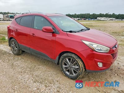 Czwarte zdjęcie samochodu z boku: 2014 HYUNDAI TUCSON SE VIN:KM8JUCAG3EU802821 - miniatura