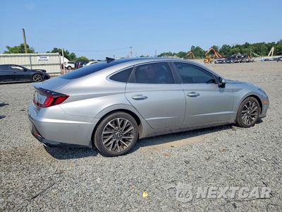 Trzecie zdjęcie samochodu z tyłu: 2020 HYUNDAI SONATA LIMITED VIN:5NPEH4J24LH058531 - miniatura
