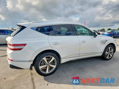 Trzecie zdjęcie samochodu z tyłu: 2021 GENESIS GV80 3.5T ADVANCED+ VIN:KMUHCESCXMU071054 - miniatura