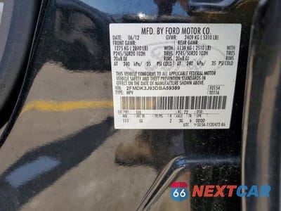 Zdjęcie 14 z 14 samochodu: 2013 FORD EDGE SEL VIN:2FMDK3J93DBA59389 - miniatura