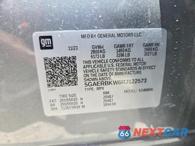 Zdjęcie 13 z 13 samochodu: 2024 BUICK ENCLAVE ESSENCE VIN:5GAERBKW6RJ122573 - miniatura